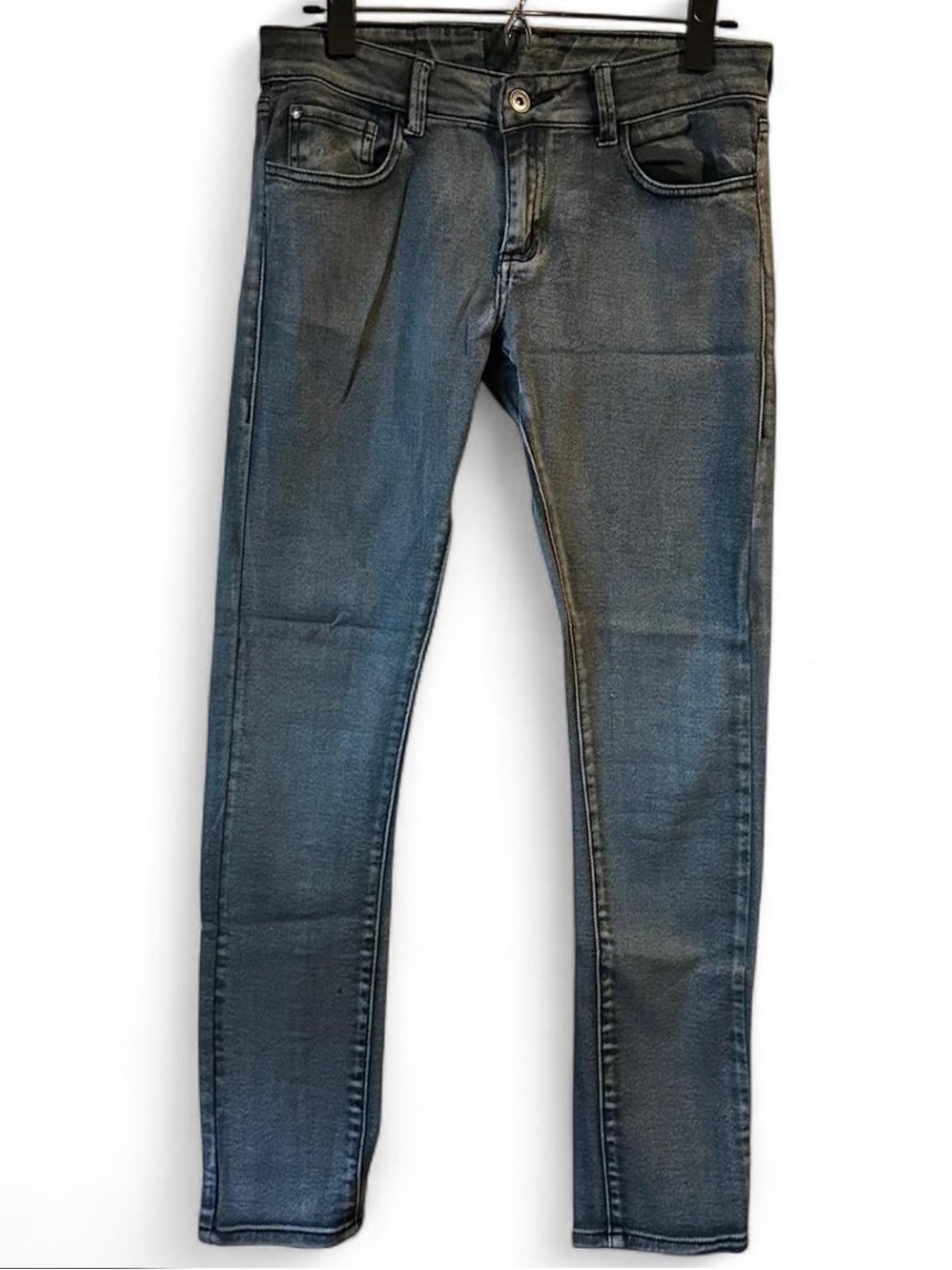 Men’s Kill City Blue Grey Denim Skinny Fit Jeans